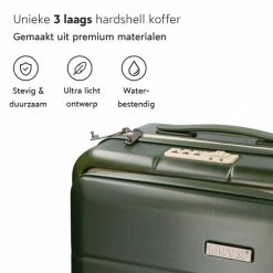 Begroting ๐ ONYX® ๐ Handbagage Koffer 35 L - Spinner Wielen - Lichtgewicht Trolley - Dubbel TSA Slot - Handig Voorvak - 55 Cm - Olive โค๏ธ 26 Begroting ๐ ONYX® ๐ Handbagage Koffer 35 L - Spinner Wielen - Lichtgewicht Trolley - Dubbel TSA Slot - Handig Voorvak - 55 Cm - Olive โค๏ธ -Reisbagage-Reisaccessoires Winkel 550x550 175
