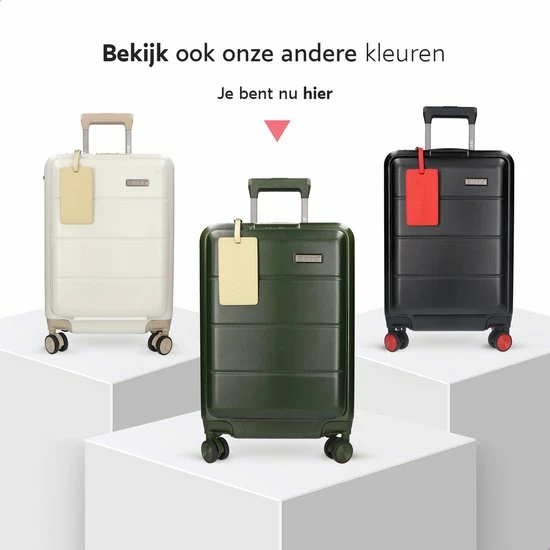 Begroting ๐ ONYX® ๐ Handbagage Koffer 35 L - Spinner Wielen - Lichtgewicht Trolley - Dubbel TSA Slot - Handig Voorvak - 55 Cm - Olive โค๏ธ 12 Begroting ๐ ONYX® ๐ Handbagage Koffer 35 L - Spinner Wielen - Lichtgewicht Trolley - Dubbel TSA Slot - Handig Voorvak - 55 Cm - Olive โค๏ธ - Afbeelding 10