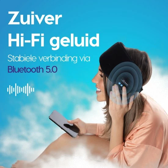 Top 10 ๐ SleepiezZ® Slaapmasker PRO - Bluetooth Speakers - Oogmasker Slaap - 100% Verduisterend - Zwart ๐ 8 Top 10 ๐ SleepiezZ® Slaapmasker PRO - Bluetooth Speakers - Oogmasker Slaap - 100% Verduisterend - Zwart ๐ - Afbeelding 6