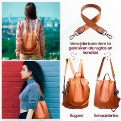 Groothandel ๐ฅฐ Glennoo Anti-diefstal Rugzak - Rugtas Dames - Waterdicht - Klein - Anti-theft ๐ Backpack - Rug-, Schouder-, Handtas In één - Zacht PU-leer - Incl. Verstelbare Riem- DomanEmpire ๐ฏ 18 Groothandel ๐ฅฐ Glennoo Anti-diefstal Rugzak - Rugtas Dames - Waterdicht - Klein - Anti-theft ๐ Backpack - Rug-, Schouder-, Handtas In één - Zacht PU-leer - Incl. Verstelbare Riem- DomanEmpire ๐ฏ -Reisbagage-Reisaccessoires Winkel 550x550 249