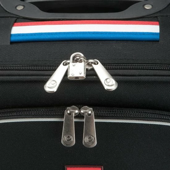 Gloednieuw ๐ Princess Traveller Barcelona - ๐ Handbagagekoffer - Zwart Met Dutch Design - S - 55cm ๐ 18 Gloednieuw ๐ Princess Traveller Barcelona - ๐ Handbagagekoffer - Zwart Met Dutch Design - S - 55cm ๐ - Afbeelding 16