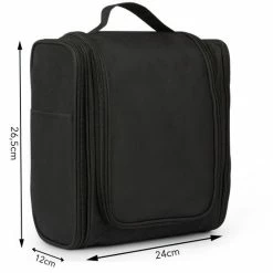 Promo 👍 TRVLMORE Toilettas XL - Met Ophanghaak - Travel Organizer - Unisex - Zwart ⌛ -Reisbagage-Reisaccessoires Winkel 550x550 275