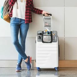 Promo 👍 TRVLMORE Toilettas XL - Met Ophanghaak - Travel Organizer - Unisex - Zwart ⌛ -Reisbagage-Reisaccessoires Winkel 550x550 276