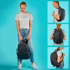 Uitgang ⭐ TRVLMORE Rugzak - 25 L - 15,6 Inch - Laptop Rugtas - Waterafstotend - Zwart 🔥 -Reisbagage-Reisaccessoires Winkel 550x550 301