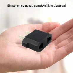Goedkoopste 🎉 5YOA Reisstekker EU Naar VS - Stekker Adapter - Europa Naar Amerika - Eu Naar USA - Zwart - (1 Stuks) ⭐ 13 Goedkoopste 🎉 5YOA Reisstekker EU Naar VS - Stekker Adapter - Europa Naar Amerika - Eu Naar USA - Zwart - (1 Stuks) ⭐ -Reisbagage-Reisaccessoires Winkel 550x550 316