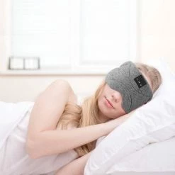 Beste deal 🤩 Slowwave Bluetooth Slaapmasker (premium) - Beste Keuze - 100% Verduisterend - Ultraplatte 'spons Speakers' (perfect Voor Zijslapers) - Koel En Ademend Materiaal - Volledig Verstelbaar - Excellente Geluidskwaliteit - Batterijduur: 13 Uur - Voor Mannen En Vrouw ⌛ -Reisbagage-Reisaccessoires Winkel 550x550 322