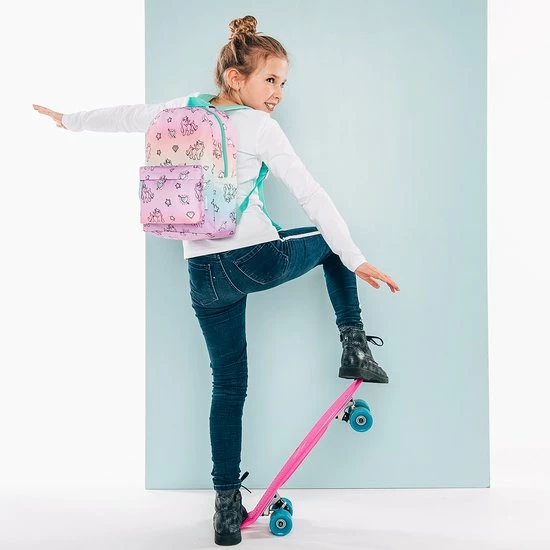 Beste deal ⭐ Milky Kiss Rainbows & Unicorns - Rugzak - Schooltas Meisje - Multi - Unicorn ✨ 9 Beste deal ⭐ Milky Kiss Rainbows & Unicorns - Rugzak - Schooltas Meisje - Multi - Unicorn ✨ - Afbeelding 7