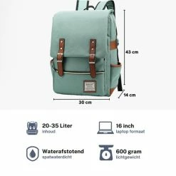 Promo ๐ฅ ZILOU® Rugtas - Rugzak - 20-35 Liter - 16" Laptopvak - School - Werk - Reizen - Groen ๐งจ 18 Promo ๐ฅ ZILOU® Rugtas - Rugzak - 20-35 Liter - 16" Laptopvak - School - Werk - Reizen - Groen ๐งจ -Reisbagage-Reisaccessoires Winkel 550x550 372