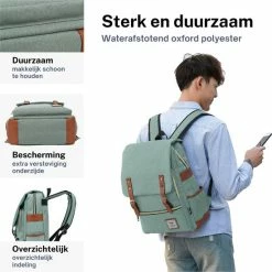 Promo ๐ฅ ZILOU® Rugtas - Rugzak - 20-35 Liter - 16" Laptopvak - School - Werk - Reizen - Groen ๐งจ 19 Promo ๐ฅ ZILOU® Rugtas - Rugzak - 20-35 Liter - 16" Laptopvak - School - Werk - Reizen - Groen ๐งจ -Reisbagage-Reisaccessoires Winkel 550x550 373
