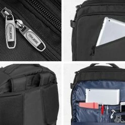 Beste deal ⭐ TRVLMORE TravelMore Reistas - Rugzak - 👜 Handbagage Weekendtas - 🎒 Backpack - Waterafstotend - 40L - Zwart 👍 -Reisbagage-Reisaccessoires Winkel 550x550 428