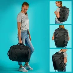 Beste deal ⭐ TRVLMORE TravelMore Reistas - Rugzak - 👜 Handbagage Weekendtas - 🎒 Backpack - Waterafstotend - 40L - Zwart 👍 -Reisbagage-Reisaccessoires Winkel 550x550 430