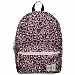 Hete verkoop 🌟 Milky Kiss Jungle Vibes - Rugzak - Schooltas Meisje - Roze - Panterprint 😉