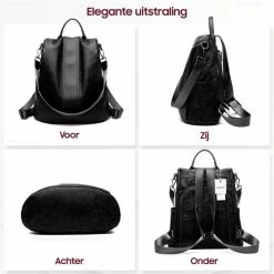 Aanbiedingen ❤️ Anti-diefstal Rugzak - Rugtas Dames - Waterdicht - Klein - Anti-theft 🎒 Backpack - Rug-, Schouder-, Handtas In één - Zacht PU-leer - Incl. Verstelbare Riem – Glennoo ⭐ 13 Aanbiedingen ❤️ Anti-diefstal Rugzak - Rugtas Dames - Waterdicht - Klein - Anti-theft 🎒 Backpack - Rug-, Schouder-, Handtas In één - Zacht PU-leer - Incl. Verstelbare Riem – Glennoo ⭐ -Reisbagage-Reisaccessoires Winkel 550x550 459