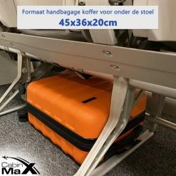 Flash-uitverkoop 😀 Cabin Max CabinMax 👜 Handbagage Koffer - Trolley 30L - Harde Reiskoffer - 45x36x20cm - Lichtgewicht - Groot Capaciteit - Endless Sea 🧨 -Reisbagage-Reisaccessoires Winkel 550x550 470