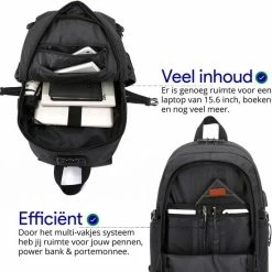 Beste deal 𧨠Wadu Anti Diefstal Waterdichte Rugzak Inclusief Usb Oplaadstation - 14 T/m 15.6 Inch - Zwart ⨠14 Beste deal 𧨠Wadu Anti Diefstal Waterdichte Rugzak Inclusief Usb Oplaadstation - 14 T/m 15.6 Inch - Zwart ⨠-Reisbagage-Reisaccessoires Winkel 550x550 496
