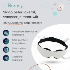 Korting β Numsy Luxe 3D Slaapmasker Unisex - Oogmasker Slaap - 100% Verduisterend π 16 Korting β Numsy Luxe 3D Slaapmasker Unisex - Oogmasker Slaap - 100% Verduisterend π -Reisbagage-Reisaccessoires Winkel 550x550 52