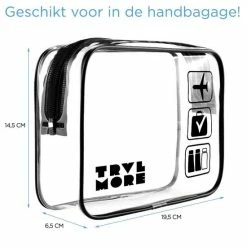 Top 10 โจ TRVLMORE Transparante Toilettas - Unisex - Voor ๐ Handbagage & Reizen - Zwart/Transparant ๐คฉ 12 Top 10 โจ TRVLMORE Transparante Toilettas - Unisex - Voor ๐ Handbagage & Reizen - Zwart/Transparant ๐คฉ -Reisbagage-Reisaccessoires Winkel 550x550 561