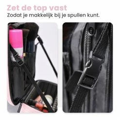 Hete verkoop 🥰 Eagle Home & Lifestyle Eagle Make-up Organizer - Make-up Koffer - Verstelbare Vakken - Beautycase - Multifunctioneel - Make-up Tas - Reisformaat 🤩 -Reisbagage-Reisaccessoires Winkel 550x550 614