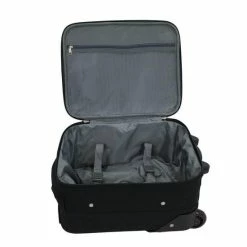 Groothandel 🔔 R-Way 👜 HandbagageKoffer 45X40X25cm Zwart 35 Liter, Kleine 👜 Handbagagekoffer, 👜 Handbagagekoffer 45cm, Kinder Koffer 👏 -Reisbagage-Reisaccessoires Winkel 550x550 620