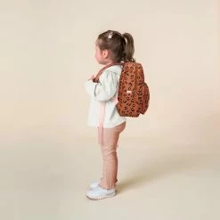 Gloednieuw 😀 Kidzroom Attitude Rugzak - 6 T/m 12 Jaar - Bruin - Panterprint 🎉 -Reisbagage-Reisaccessoires Winkel 550x550 633