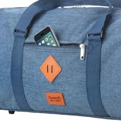 Promo 🥰 TravelZ Hipster Reistas | 36 Liter Compacte Weekendtas | 53 X 28 X 24cm | 👖 Jeans Blauw 😍 -Reisbagage-Reisaccessoires Winkel 550x550 648