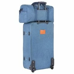 Promo 🥰 TravelZ Hipster Reistas | 36 Liter Compacte Weekendtas | 53 X 28 X 24cm | 👖 Jeans Blauw 😍 -Reisbagage-Reisaccessoires Winkel 550x550 651
