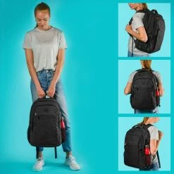 Beste Verkoop ⌛ TRVLMORE Rugzak - 36 L - 17,3 Inch - Laptop Rugtas - Waterafstotend - Antraciet 🧨 -Reisbagage-Reisaccessoires Winkel 550x550 68