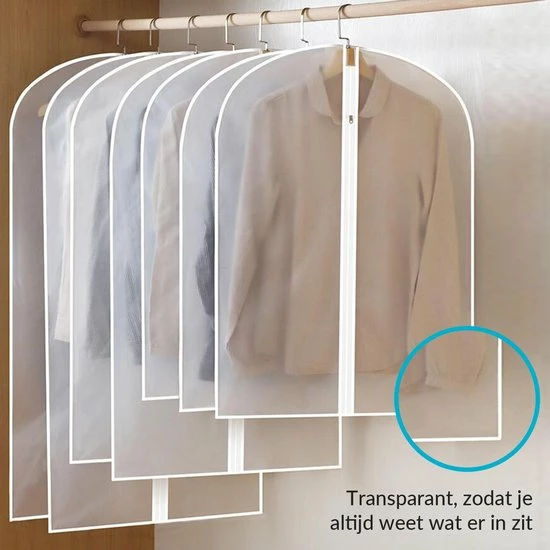 Begroting ๐ฅฐ Personal Care Kledinghoes - 10x Transparante Opbergtas - Kledingzak Met Rits - Opbergzak Voor Trouwjurk - 60x140cm ๐ 4 Begroting ๐ฅฐ Personal Care Kledinghoes - 10x Transparante Opbergtas - Kledingzak Met Rits - Opbergzak Voor Trouwjurk - 60x140cm ๐ - Afbeelding 2