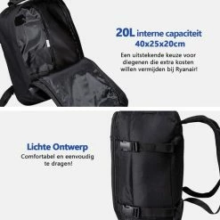 Kopen ๐ Cabin Max CabinMax Metz Reistas – ๐ Handbagage 20L – Rugzak – Schooltas - 40x25x20 Cm – Compact ๐ Backpack – Lichtgewicht – Zwart ๐คฉ 37 Kopen ๐ Cabin Max CabinMax Metz Reistas – ๐ Handbagage 20L – Rugzak – Schooltas - 40x25x20 Cm – Compact ๐ Backpack – Lichtgewicht – Zwart ๐คฉ -Reisbagage-Reisaccessoires Winkel 550x550 788