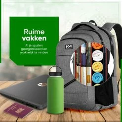 Aanbiedingen ๐ Navy Madden Rugzak Met USB Poort 28L - Grijs - Luxe Laptop Rugtas 15.6 Inch Met Laptopvak - Heren - Dames - Jongens - Meisje - Waterafstotend - Rugzakken ๐ 17 Aanbiedingen ๐ Navy Madden Rugzak Met USB Poort 28L - Grijs - Luxe Laptop Rugtas 15.6 Inch Met Laptopvak - Heren - Dames - Jongens - Meisje - Waterafstotend - Rugzakken ๐ -Reisbagage-Reisaccessoires Winkel 550x550 867