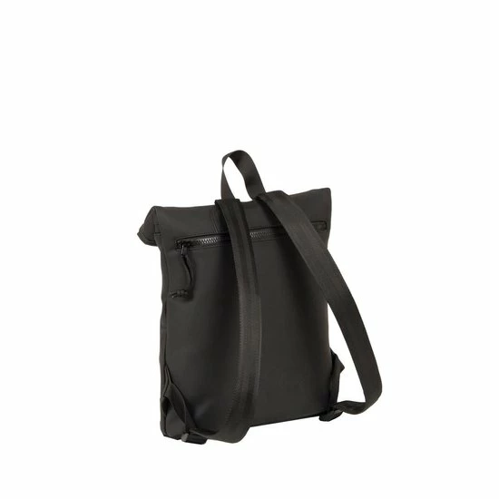 Goedkoop 🔥 New Rebels Mart Waterafstotende Rolltop Rugzak - Medium - Zwart ✨ 5 Goedkoop 🔥 New Rebels Mart Waterafstotende Rolltop Rugzak - Medium - Zwart ✨ - Afbeelding 3