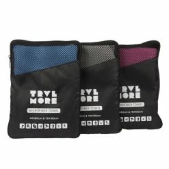 Kopen ✨ TRVLMORE Microvezel Reishanddoek Set – 2 Stuks - Small (40 X 80 Cm) & Large (76 X 150 Cm) – Blauw 🔔 -Reisbagage-Reisaccessoires Winkel 550x550 938