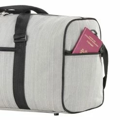 Coupon ✨ TravelZ Hipster Reistas | 36 Liter Compacte Weekendtas | 53 X 28 X 24cm | Grijs 😍 -Reisbagage-Reisaccessoires Winkel 550x550 945