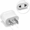 Korting 🔔 5YOA Reisstekker EU Naar VS - Stekker Adapter - Europa Naar Amerika - Eu Naar USA - Wit - (1 Stuks) ⌛ -Reisbagage-Reisaccessoires Winkel 550x552 10