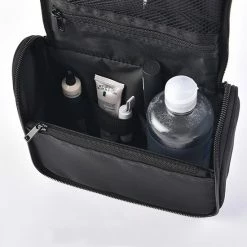 Beste deal 😉 Sitna Reistoilettas Ophangbaar Zwart - Reisetui Toiletspullen Kamperen - Toilettas Met Ophanghaak - Toiletartikelen Opbergtas - Toilettas Voor Reizen En Vakanties - Camping Toilet Bag 😀 -Reisbagage-Reisaccessoires Winkel 550x552 12