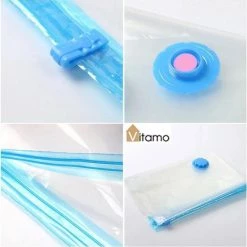 Beste Verkoop ✔️ VITAMO Complete Set Vacuümzakken Met Pomp - 4 Maten Opbergzakken - 13 Stuks 🌟 -Reisbagage-Reisaccessoires Winkel 550x554 3