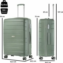 Begroting π TravelZ Big Bars Reiskoffer 78 Cm Met Dubbele Wielen - Trolley Koffer Met TSA-slot - Olijf βοΈ 17 Begroting π TravelZ Big Bars Reiskoffer 78 Cm Met Dubbele Wielen - Trolley Koffer Met TSA-slot - Olijf βοΈ -Reisbagage-Reisaccessoires Winkel 550x555 8