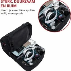 Uitgang 🎉 Ssublime - Anti Diefstal Rugzak - 15.6 Tot 17 Inch Laptop Vak - Waterdicht - Zwart ⭐ -Reisbagage-Reisaccessoires Winkel 550x558 2