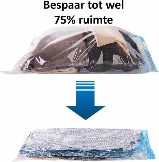 Beste Pirce ๐ VITAMO Roll Up Vacuüm Opbergzakken - 3 Maten Oprolbare Vacuümzakken - 12 Stuks ๐ 5 Beste Pirce ๐ VITAMO Roll Up Vacuüm Opbergzakken - 3 Maten Oprolbare Vacuümzakken - 12 Stuks ๐ - Afbeelding 3