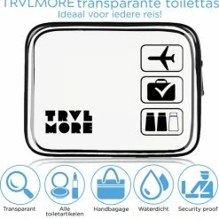 Top 10 โจ TRVLMORE Transparante Toilettas - Unisex - Voor ๐ Handbagage & Reizen - Zwart/Transparant ๐คฉ 11 Top 10 โจ TRVLMORE Transparante Toilettas - Unisex - Voor ๐ Handbagage & Reizen - Zwart/Transparant ๐คฉ -Reisbagage-Reisaccessoires Winkel 550x563 5