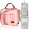 Beste Pirce 🎁 Pazzo Goods - Toilettas Met Haak - XXL - Reis Toilettas - Toilettas Dames - Gestreept - Rood Wit ⭐ -Reisbagage-Reisaccessoires Winkel 550x563 9