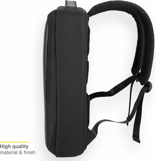 Hete verkoop ๐ Accezz Laptoptas 15.6 Inch - Veilige Laptop Rugzak Met Extra Bescherming En Handige Opbergvakken - Zwart ๐งจ 10 Hete verkoop ๐ Accezz Laptoptas 15.6 Inch - Veilige Laptop Rugzak Met Extra Bescherming En Handige Opbergvakken - Zwart ๐งจ - Afbeelding 8