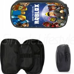 Gloednieuw ✔️ Simple Lifestyle® Roblox Rugzak- Kinder Rugtas En Pennen Etui - Blauw Schooltas - 16 Liter - 3 Ritsvakken 🎁 -Reisbagage-Reisaccessoires Winkel 550x566