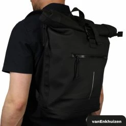 Beste deal ✨ Van Enkhuizen Rugzak Jongens - Rugzak Met Laptopvak 15,6 Inch - 20 Liter - Waterafstotend En Thermo Materiaal - Zwart 🧨 -Reisbagage-Reisaccessoires Winkel 550x568 6