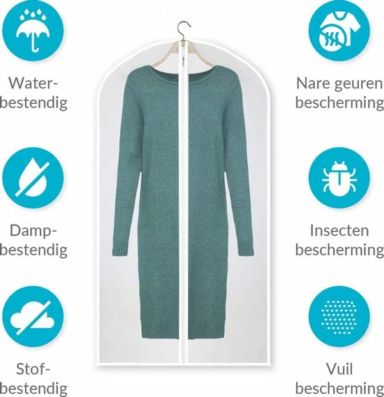 Begroting ๐ฅฐ Personal Care Kledinghoes - 10x Transparante Opbergtas - Kledingzak Met Rits - Opbergzak Voor Trouwjurk - 60x140cm ๐ 7 Begroting ๐ฅฐ Personal Care Kledinghoes - 10x Transparante Opbergtas - Kledingzak Met Rits - Opbergzak Voor Trouwjurk - 60x140cm ๐ - Afbeelding 5