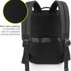 Hete verkoop ๐ Accezz Laptoptas 15.6 Inch - Veilige Laptop Rugzak Met Extra Bescherming En Handige Opbergvakken - Zwart ๐งจ 17 Hete verkoop ๐ Accezz Laptoptas 15.6 Inch - Veilige Laptop Rugzak Met Extra Bescherming En Handige Opbergvakken - Zwart ๐งจ -Reisbagage-Reisaccessoires Winkel 550x571 2