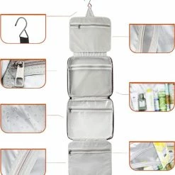 Beste Pirce 🎁 Pazzo Goods - Toilettas Met Haak - XXL - Reis Toilettas - Toilettas Dames - Gestreept - Rood Wit ⭐ 11 Beste Pirce 🎁 Pazzo Goods - Toilettas Met Haak - XXL - Reis Toilettas - Toilettas Dames - Gestreept - Rood Wit ⭐ -Reisbagage-Reisaccessoires Winkel 550x571 6