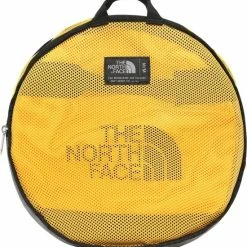 Aanbiedingen 👏 The North Face Gilman Duffel Reistas 71 Liter - Black/Mid Grey/Yellow 🔥 -Reisbagage-Reisaccessoires Winkel 550x576 2