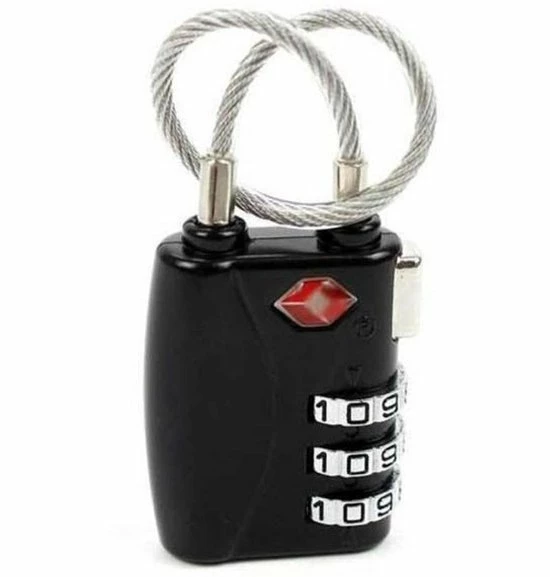 Goedkoopste 🎉 Merkloos TSA Kofferslot 3 Cijferig - Reisslot – Reis Cijferslot – Cijferhangslot - Hangslot - Hangslotje - Bagageslotjes – Slot Voor Bagage – USA Slotjes-Kluisslotje - Zwart - 2 Stuks 🛒 7 Goedkoopste 🎉 Merkloos TSA Kofferslot 3 Cijferig - Reisslot – Reis Cijferslot – Cijferhangslot - Hangslot - Hangslotje - Bagageslotjes – Slot Voor Bagage – USA Slotjes-Kluisslotje - Zwart - 2 Stuks 🛒 - Afbeelding 5