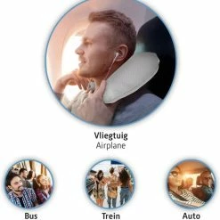 Coupon 🌟 Komfortec Nekkussen (reizen) - Reiskussen - Traagschuim Nekkussen Voor Vliegtuig, Auto, Bus, Trein En Camping - U-vormig - Lichtgrijs 💯 -Reisbagage-Reisaccessoires Winkel 550x594 2
